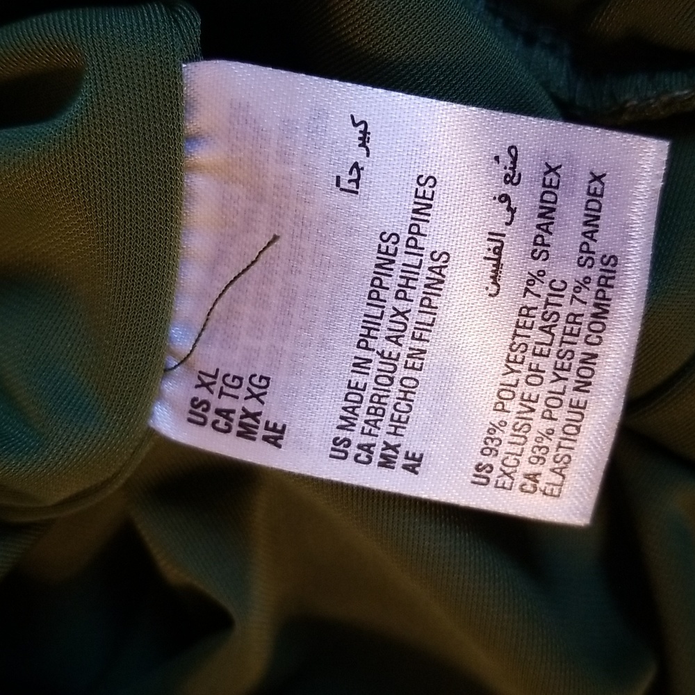 INC Womens Halter Style Green Jumpsuit - Picture 13 of 14